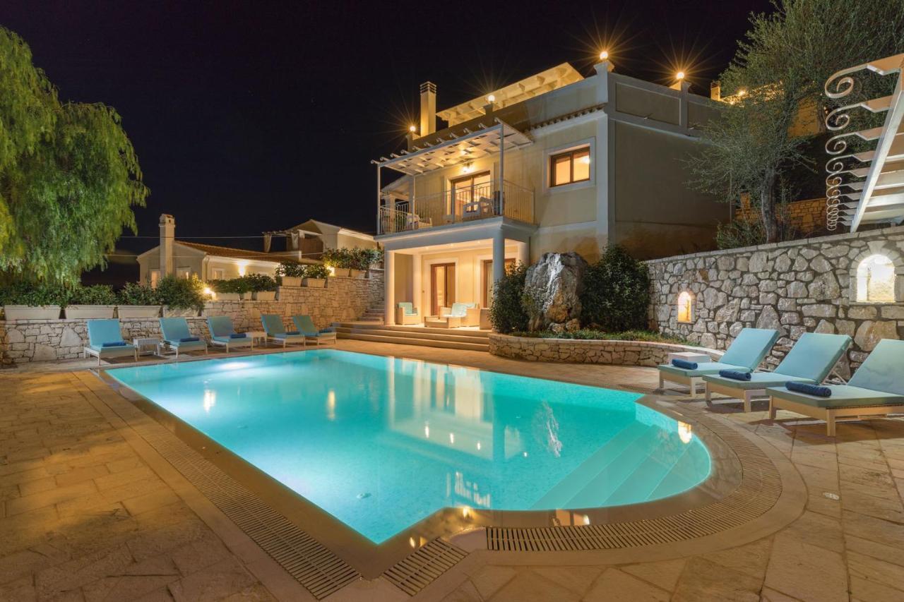 Kassiopi View Villas-Corfu-Villa Eleni,4 Bedrooms,Large Private Pool,Prime Location 外观 照片